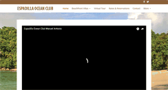 Desktop Screenshot of espadillaoceanclub.com
